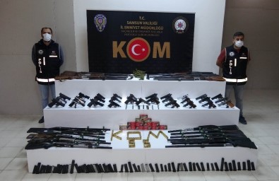 Silah Operasyonunda Adeta Cephanelik Ele Geçti Açıklaması 19 Gözaltı