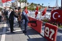 Cumhuriyet Bayramının 97.Yılında Marmaris'te Çelenk Sunma Töreni Yapıldı