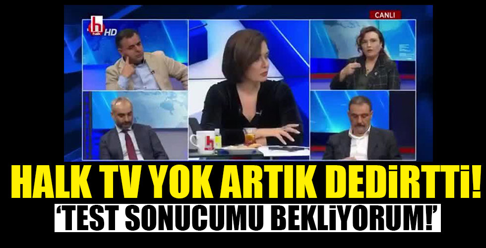 Halk TV'de yeni skandal! Yayına böyle çıktı!