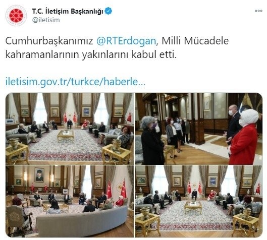 Külliye'de önemli konuklar!