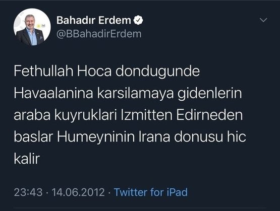 İYİ Parti'de bir FETÖ skandalı daha!