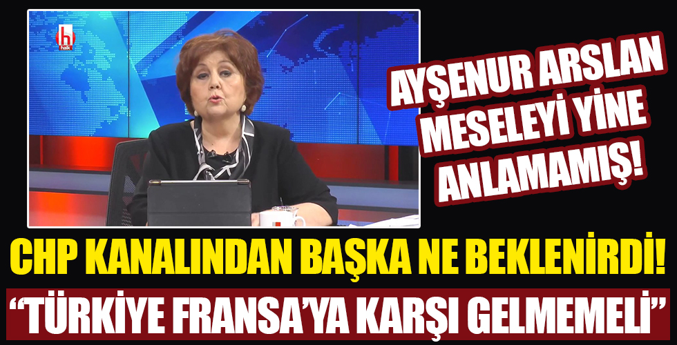 Ayşenur Arslan: Türkiye Fransa'ya ses çıkarmamalı