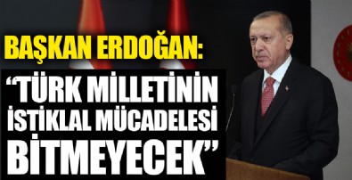 Başkan Erdoğan'dan 'Cumhuriyetin 97. Yılında Milli Mücadele Sergisi' açılış programında önemli açıklamalar!