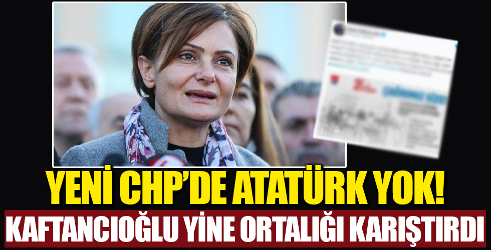 CHP İstanbul İl Başkanı Canan Kaftancıoğlu 29 Ekim'de 'Atatürk' diyemedi!