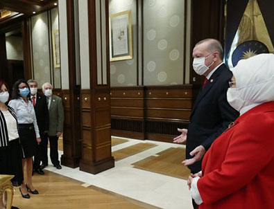 Külliye'de önemli konuklar!