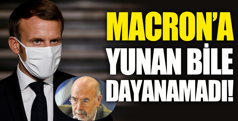 Yunan bile Macron'a dayanamadı!