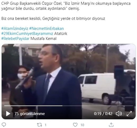 CHP'li Özgür Özel yine saçmaladı!