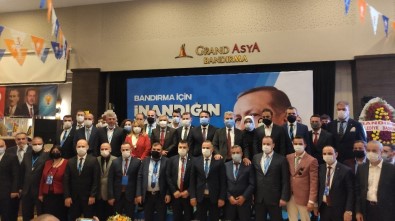 Ak Parti Bandırma İlçe Başkanı Mehmet Doğan Güven Tazeledi