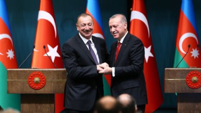 Aliyev'den Erdoğan'a teşekkür!