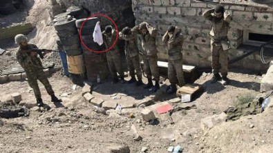 Beyaz bayrakla teslim oldular!