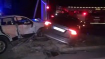 Burdur'da İki Otomobil Çarpıştı Açıklaması 5 Yaralı Haberi