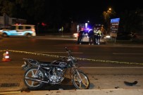 Karaman'da Tırın Çarptığı Motosiklet Sürücüsü Öldü