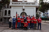 Rektör Aydın, Tanyeli Roket Takımı'nı Kutladı