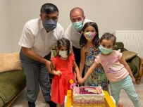 Şehidin Kızlarına Doğum Günü Sürprizi