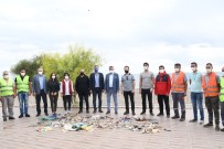Başkan Topaloğlu, Sahil Temizliğinde