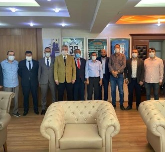 MHP Yeşilhisar İlçe Teşkilatından İl Başkanı Serkan Tok'a Hayırlı Olsun Ziyareti
