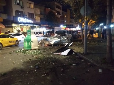 Ataşehir'deki Patlamaya İlişkin Ekiplerin İncelemesi Sürüyor