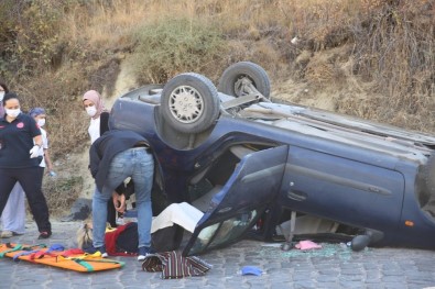 Nevşehir'de Trafik Kazası Açıklaması 3 Yaralı