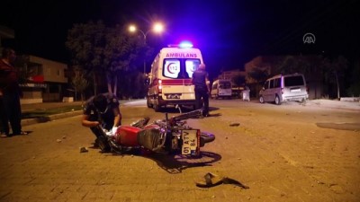 Adana'da İnşaat Molozlarına Çarpan Motosiklet Sürücüsü Yaralandı