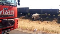 Kahramanmaraş'ta Hemzemin Geçitte Trenin Çarptığı Kamyonun Sürücüsü Öldü Haberi
