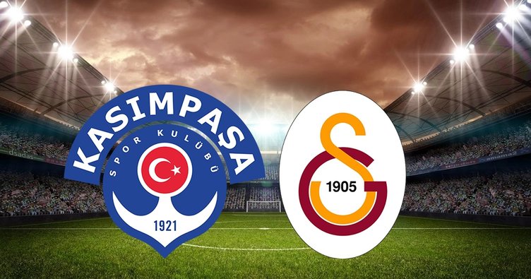 Kasımpaşa - Galatasaray maçında 11'ler belli oldu!