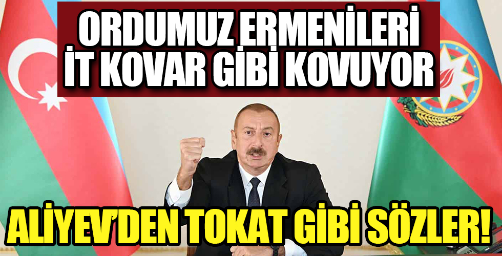 İlham Aliyev: Cebrail şehri ve 9 köy işgalden kurtarıldı