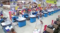 Süpermarket Rafları Domino Taşı Gibi Devrildi Açıklaması 1 Ölü, 8 Yaralı