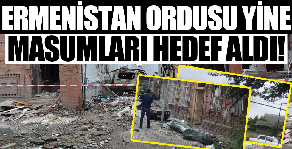 Ermenistan yine masumları hedef aldı!