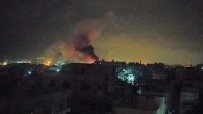İsrail Savaş Uçakları Gazze'de Hamas'a Ait Bir Mevziyi Vurdu