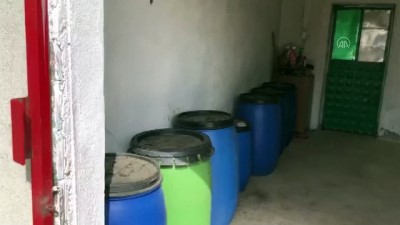 Kırklareli'nde 670 Litre Kaçak İçki Ele Geçirildi