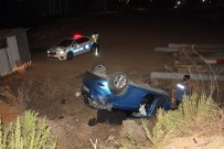 Şarampole Uçan Otomobilin Yaralı Sürücüsü 154 Promil Alkollü Çıktı