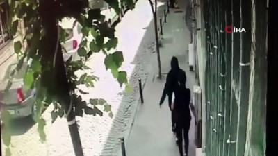 Şişli'de Apartmanlara Dadanan 3 Kadın Hırsız Kamerada