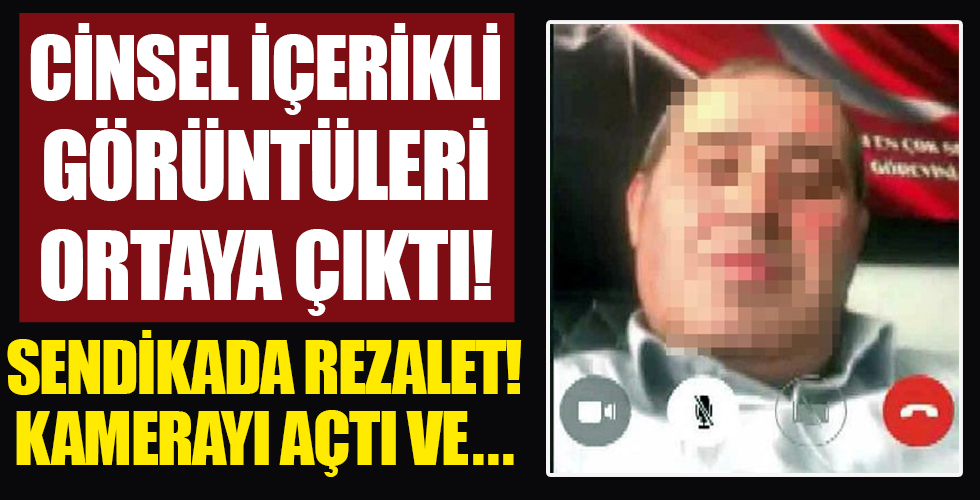 Belediye-İş Sendikası'nı karıştıran skandal! Şube başkanının 'rezil' görüntüleri ortaya çıktı...