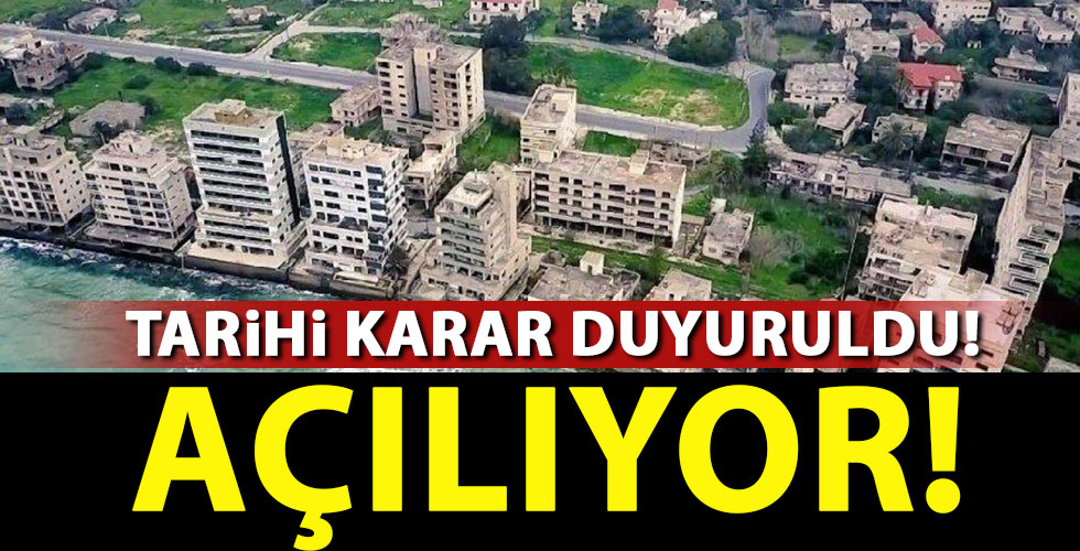 KKTC'den tarihi karar! Açılıyor!