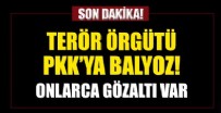 Terör örgütü PKK/KCK'ya balyoz! Onlarca gözaltı var...