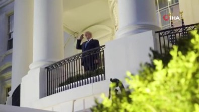 Trump, Beyaz Saray'a Döndü