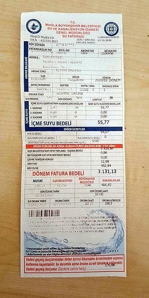 CHP'li Bodrum Belediyesi'ne vatandaşlardan 'yüksek su faturası' tepkisi!