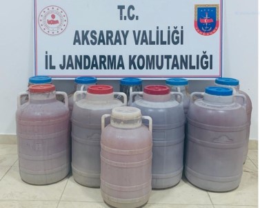 Aksaray'da Kaçak İçki Operasyonu Açıklaması 2 Gözaltı