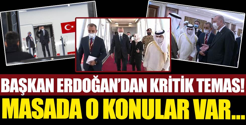 Başkan Erdoğan Kuveyt'te!