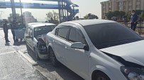 Kırıkkale'de Zincirleme Trafik Kazası Açıklaması 2 Yaralı Haberi