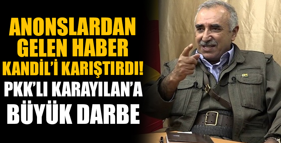 PKK'lı Murat Karayılan'a şok! Amanoslardan gelen haberler Kandil'i karıştırdı...