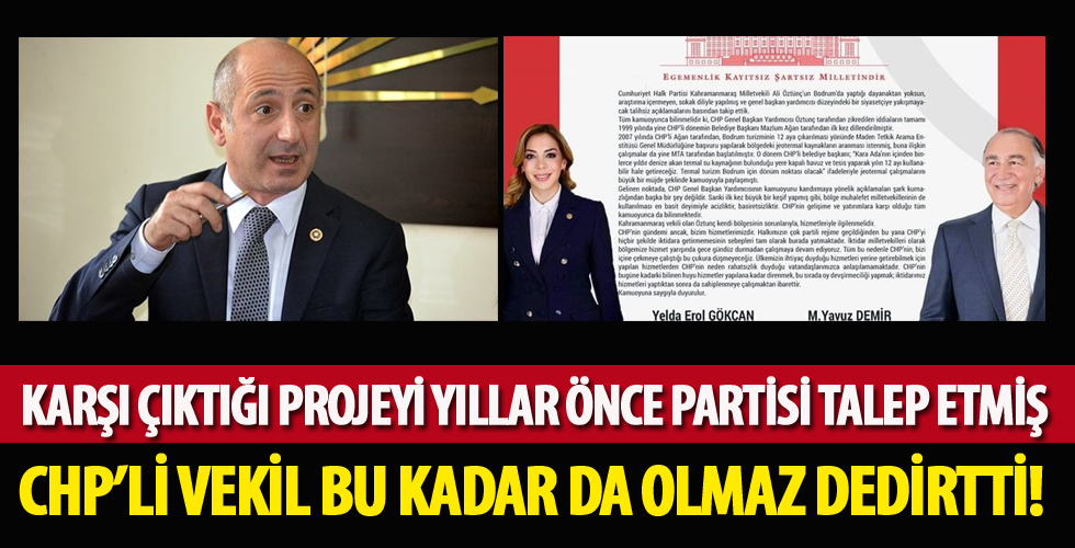 CHP’li Öztunç’a AK Parti Muğla Milletvekillerinden tepki