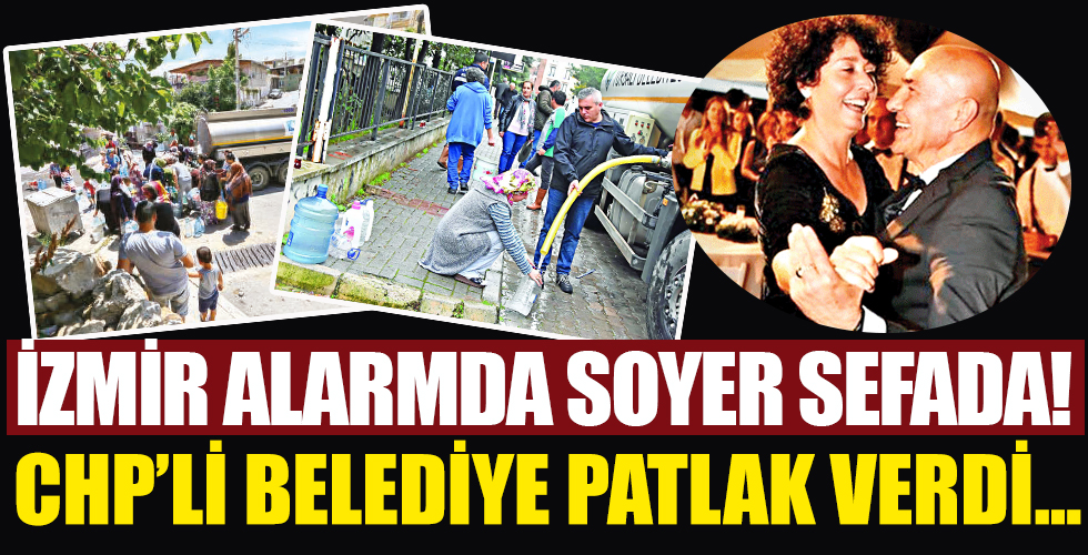 İzmir alarm veriyor!