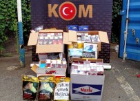 Kocaeli'de 57 Bin Adet İçi Tütün Doldurulmuş Makaron Ele Geçirildi