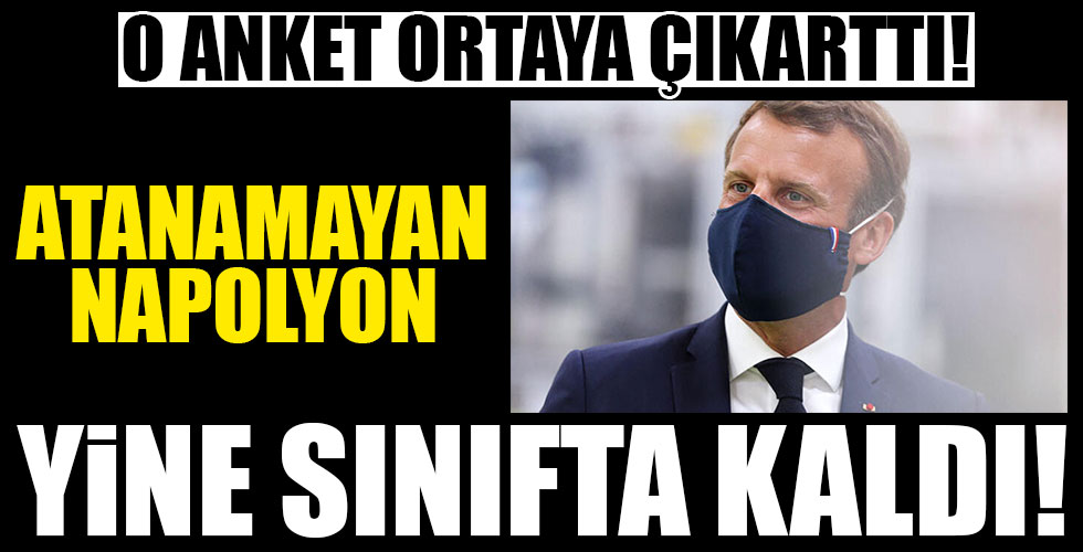 Macron sınıfta kaldı!