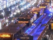 Merter'de metrobüs kaza yaptı!