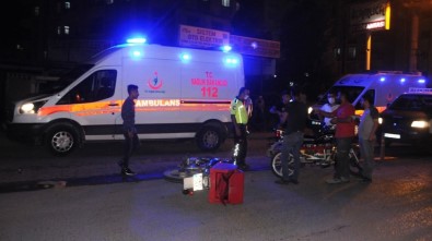 Cizre'de 2 Motosiklet Kafa Kafaya Çarpıştı Açıklaması 3 Yaralı