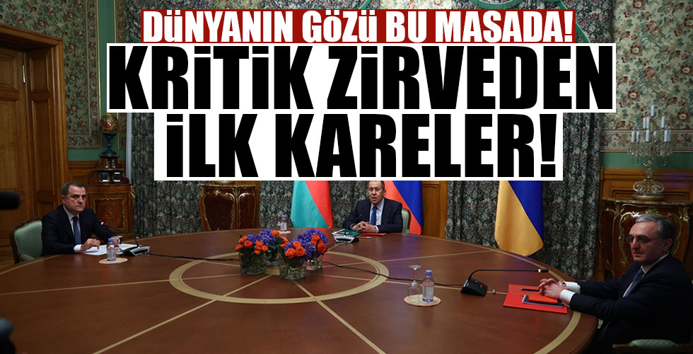 Kritik zirveden ilk fotoğraf!