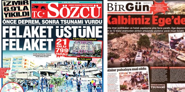 AK Partili il olunca ‘yönetemediniz’ CHP’li il olunca ‘doğal afet’