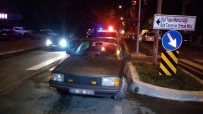 Alkollü Sürücü Kaza Yaptı, Ehliyeti Kaptırdı